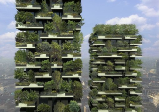 Mailand/ Architektur/ Bosco Verticale
