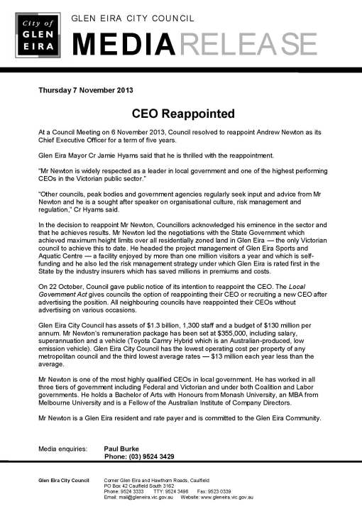 071113_Reappointment_of_CEO