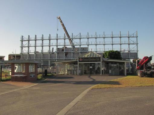 view from barbecue area
